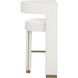 Adamina 40.25 inch Rhea Light Barley Barstool